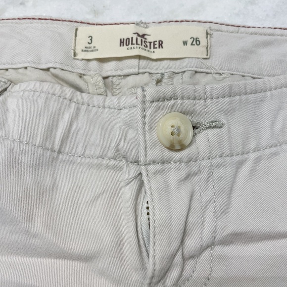 Hollister Tan Twill Shorts - Picture 3 of 9